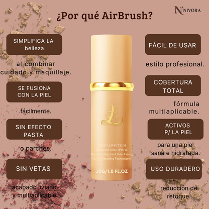 VelvetGlow-La base 4 en 1 que protege, hidrata, perfecciona y realza tu brillo natural.